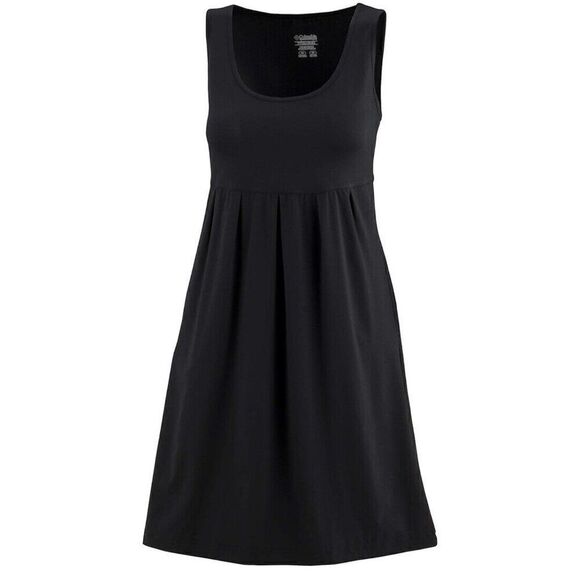 Columbia Marrakesh Maven Omni-Wick Dress Size S Solid Black Pockets Stretch - Picture 7 of 7